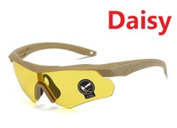 Очки открытые Daisy X с комплектом линз цвет песочный