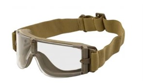 Очки закрытые WoSporT Bolle X800 c комплектом  линз песочный