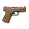 Страйкбольный пистолет движ. затвор East Crane Glock 17 gen.5 TAN EC-1102 DE - фото 33796