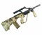 Страйкбольный автомат привод APS Steyr AUG-A1 PARA Adjustable Scope  KU904HL нейлон корпус - фото 34806