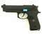 Пистолет блоубэк WE Beretta M9A1 USMC черный, металл, грин - фото 35031
