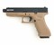Страйкбольный пистолет движ. затвор KJW Glock G17 CO2 ствол с резьбой KP-17-TBC.CO2 TAN - фото 42745