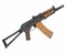 Страйкбольный автомат привод LCT АКС-74У Wood UP LCKS74UN металл корпус - фото 42973