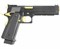 Страйкбольный пистолет движ. затвор  (Double Bell) Hi-Capa 5.1 (Green Gas) (795) (Black-Gold) - фото 44200